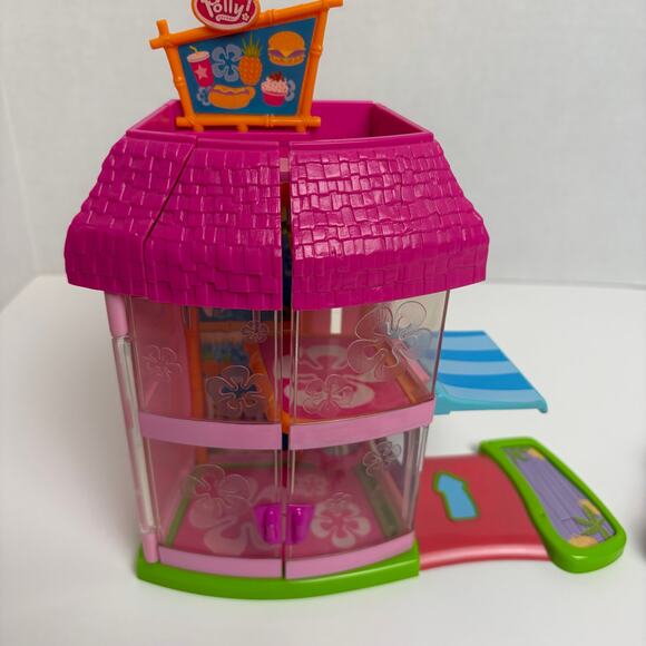 Vintage Polly Pocket Magnetic Polly Place Surf Diner Set *Flawed* - Picture 2 of 6